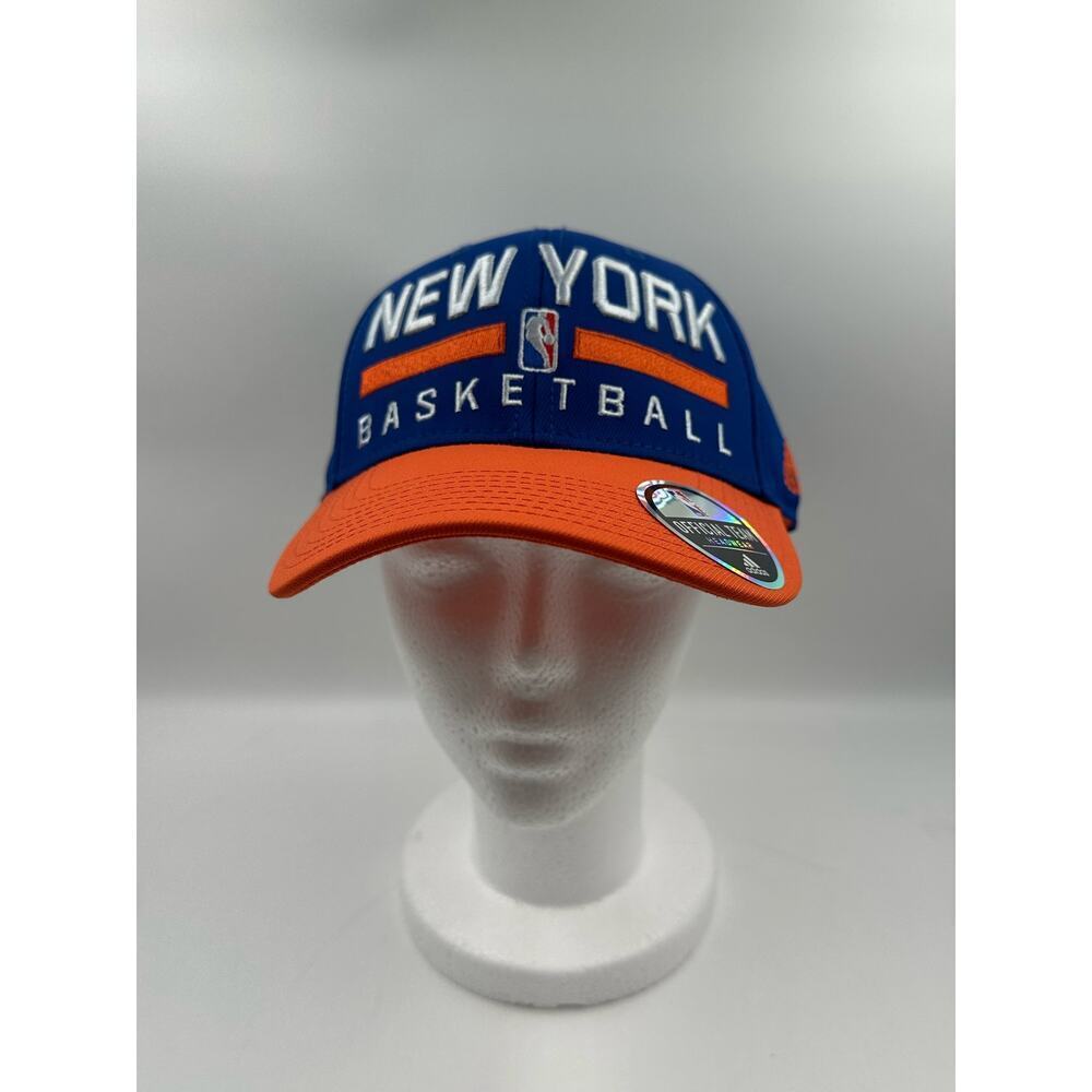 New York Knicks Adidas NBA Adjustable 2Tone Slouch Cap Basketball Hat